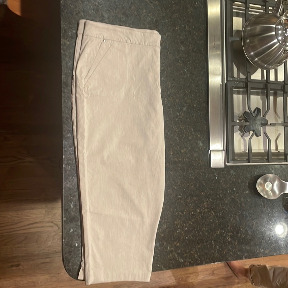 Tribal Khaki Crop Pants NWOT